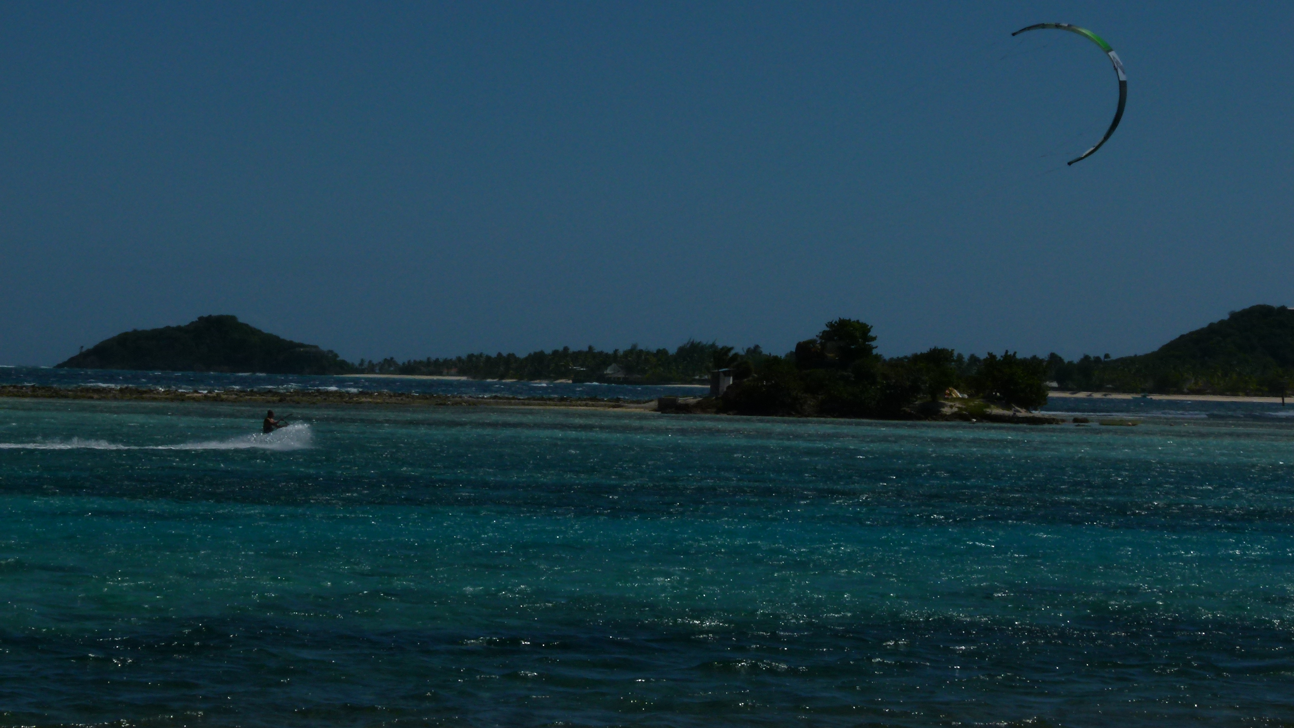 kitesurfing Uniun Island