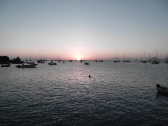 Sonnenuntergang Rodney Bay